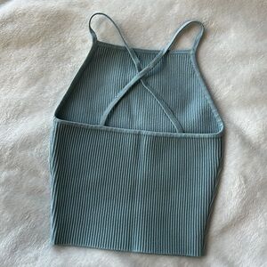 Babaton sculpt knit high neck tank Size XS